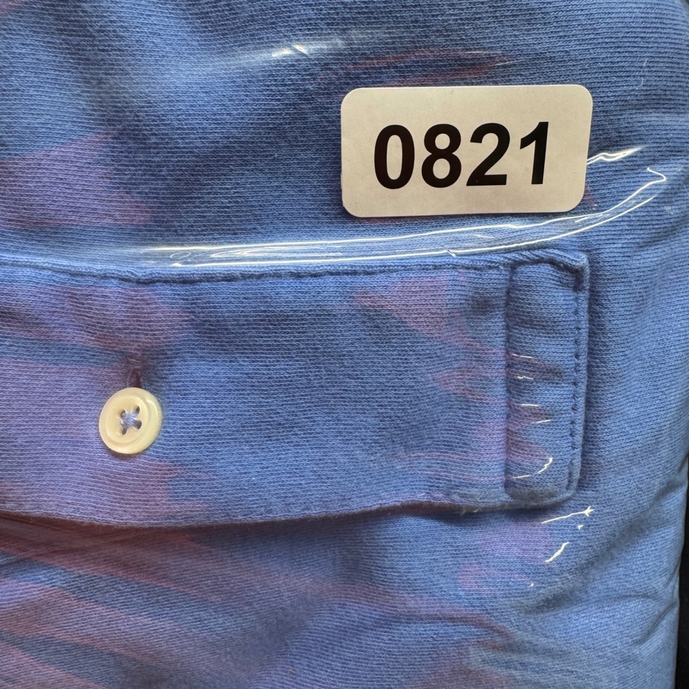 Polo Ralph Lauren Men's Blue Short Sleeve Classic‎ Fit Polo Shirt Size L - Picture 7 of 7